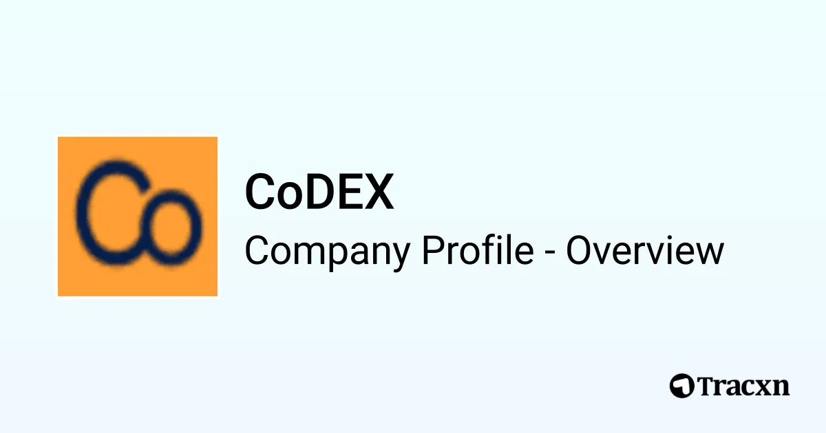CoDEX - 2026 Company Profile, Team, Funding & Competitors - Tracxn