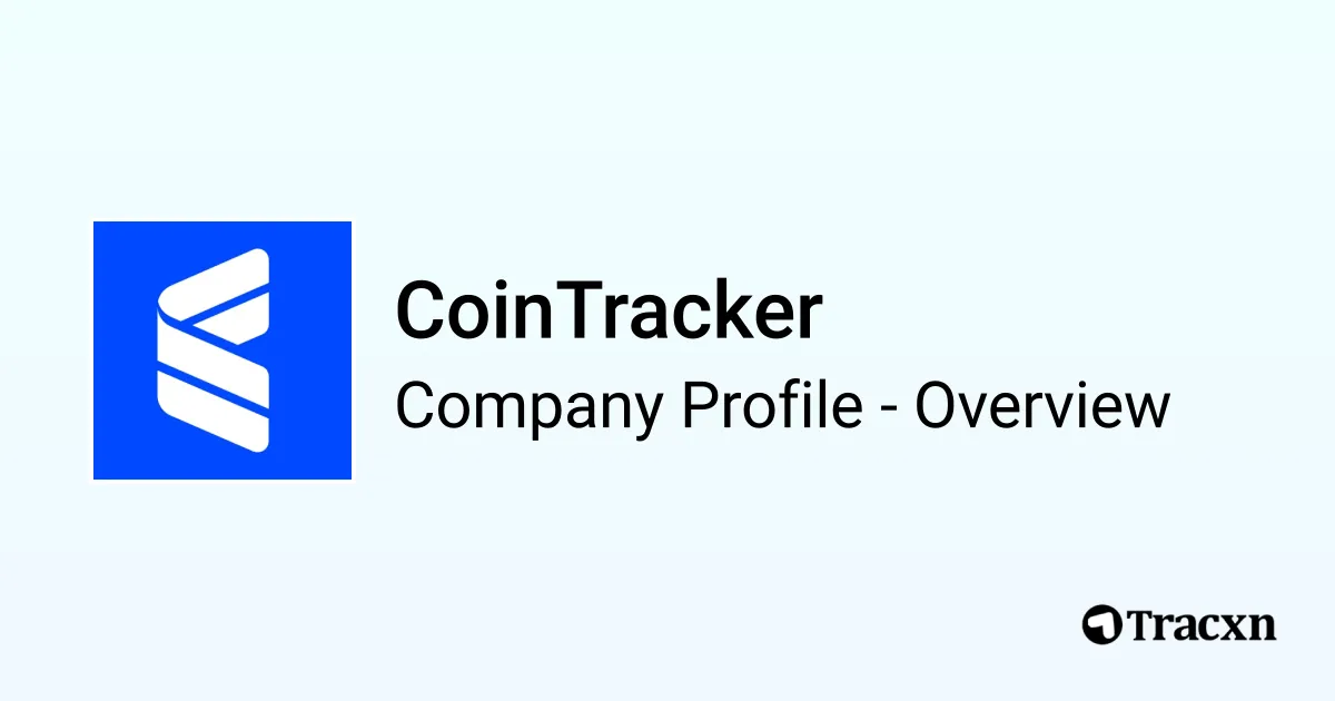 CoinTracker - 2026 Company Profile, Team, Funding & Competitors - Tracxn