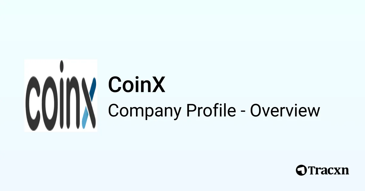 Coinx CoinX - 2026 Company Profile, Team & Competitors - Tracxn