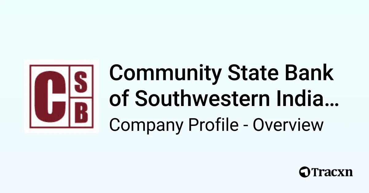 Community State Bank of Southwestern Indiana - 2026 Company Profile ...