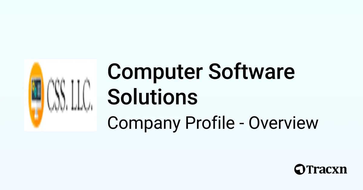 Computer Software Solutions - 2026 Company Profile & Competitors - Tracxn