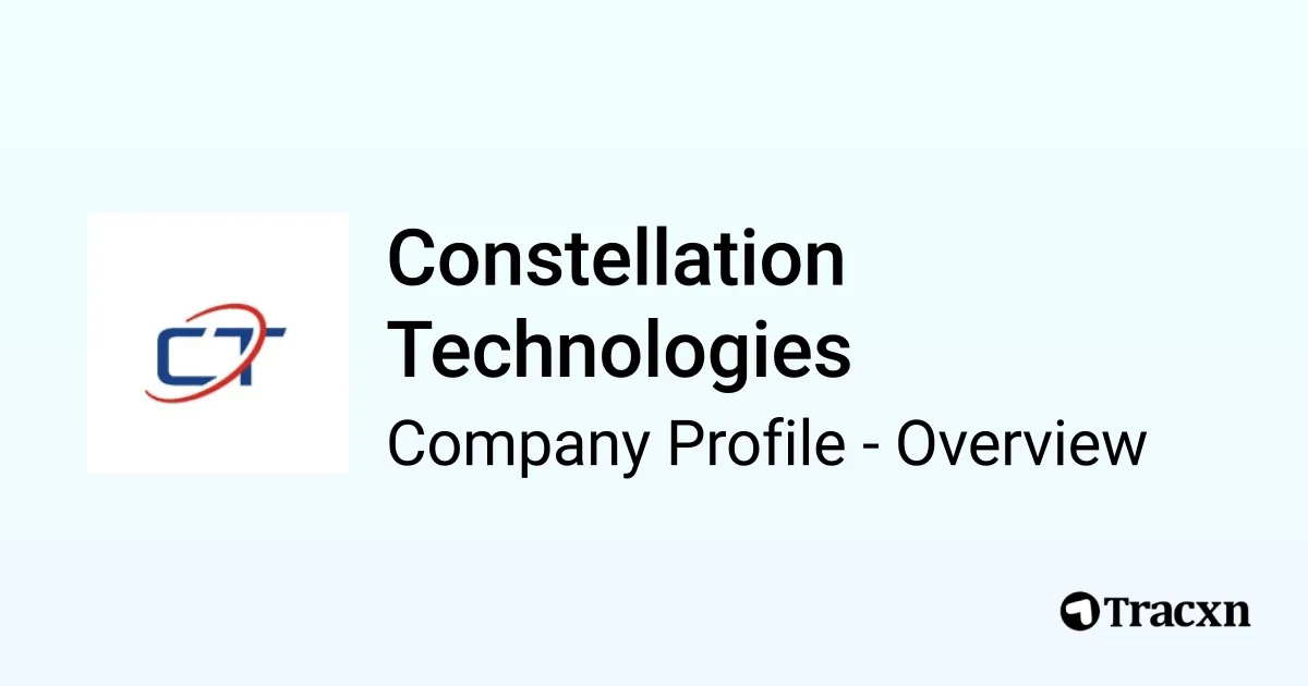 Constellation Technologies - 2026 Company Profile & Competitors - Tracxn