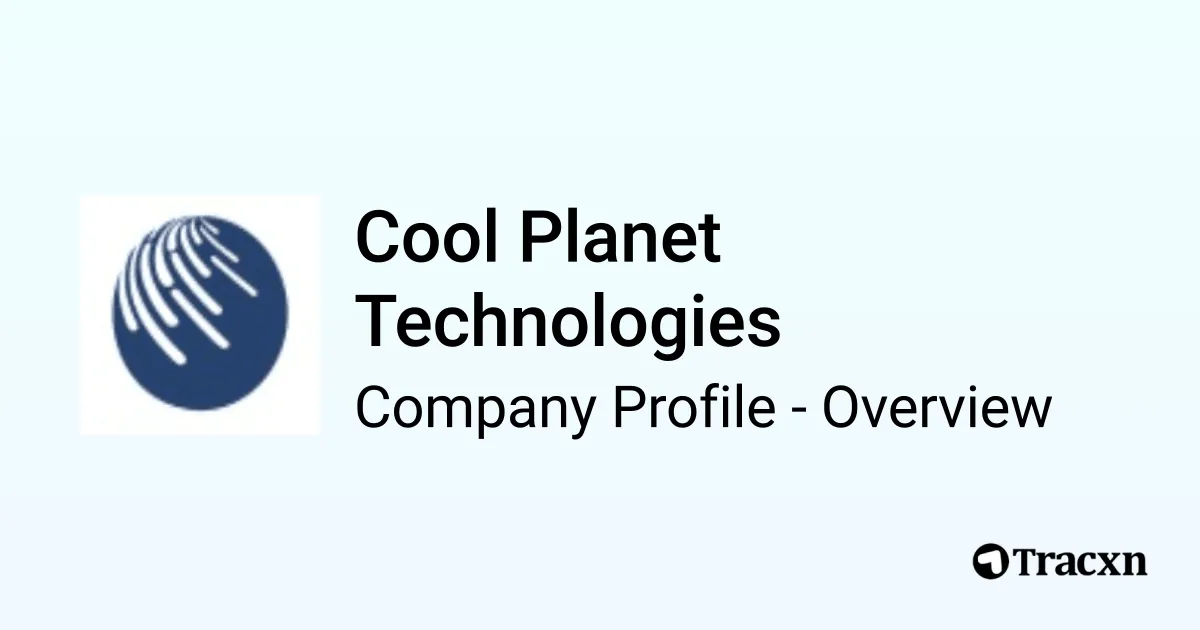 Cool Planet Technologies - 2026 Company Profile, Team, Funding ...