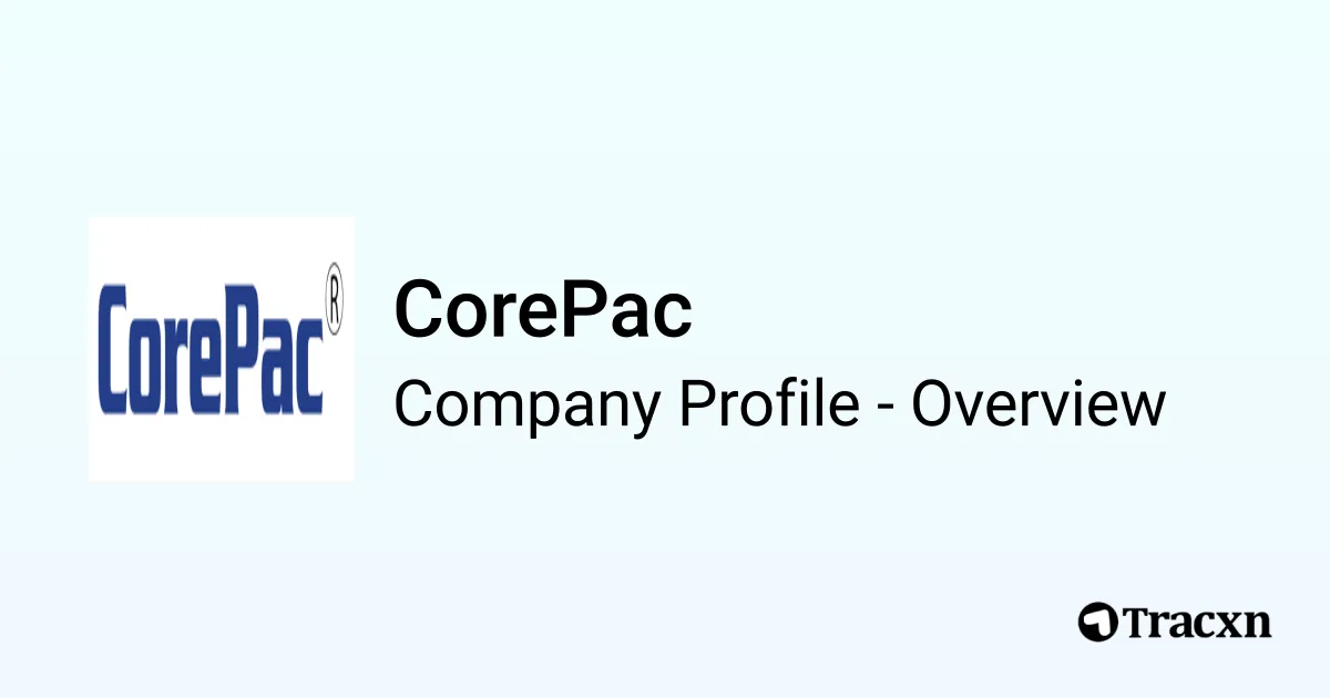 Corepac CorePac - 2026 Company Profile & Competitors - Tracxn