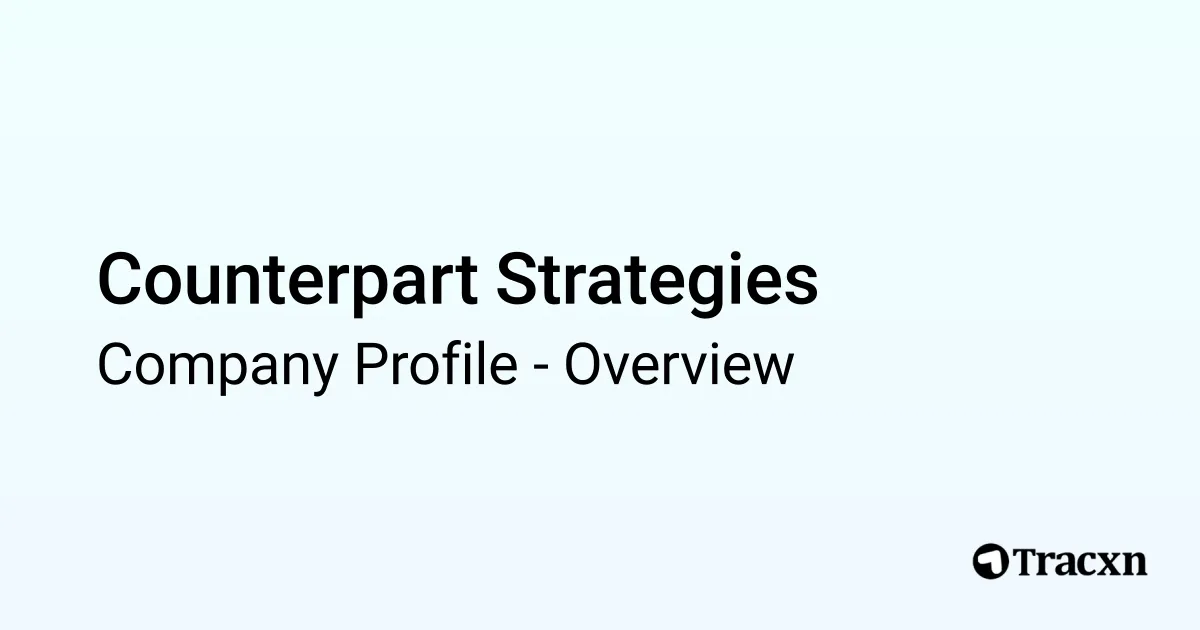 Counterpart Strategies - 2026 Company Profile & Competitors - Tracxn