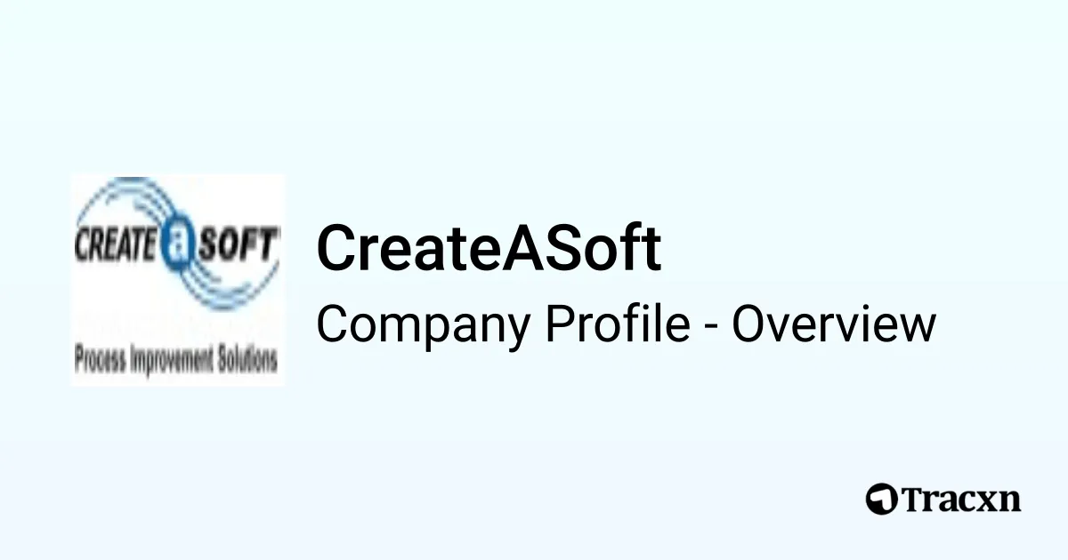 CreateASoft - 2026 Company Profile, Team & Competitors - Tracxn