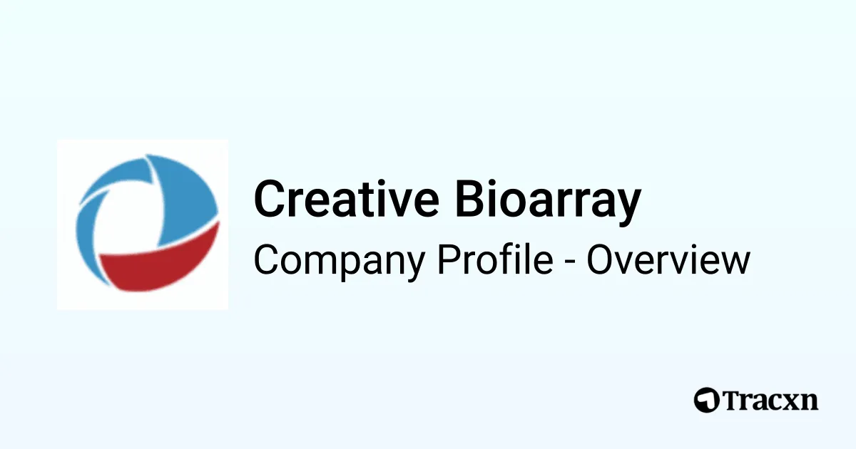 Creative Bioarray - 2026 Company Profile & Competitors - Tracxn