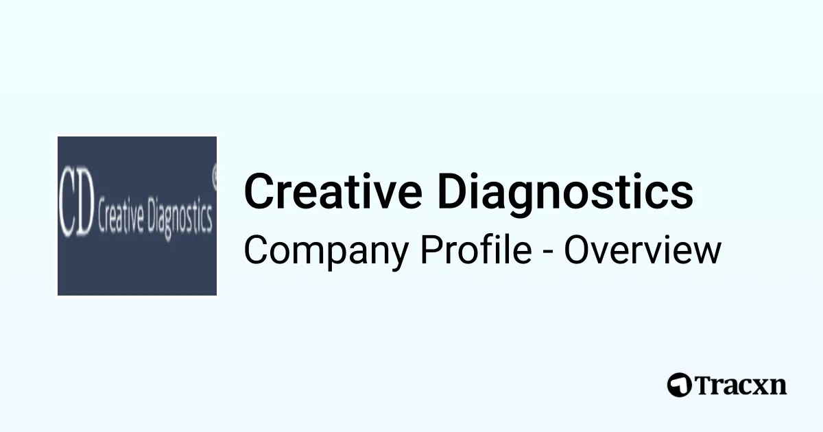 Creative Diagnostics - 2026 Company Profile, Team & Competitors - Tracxn