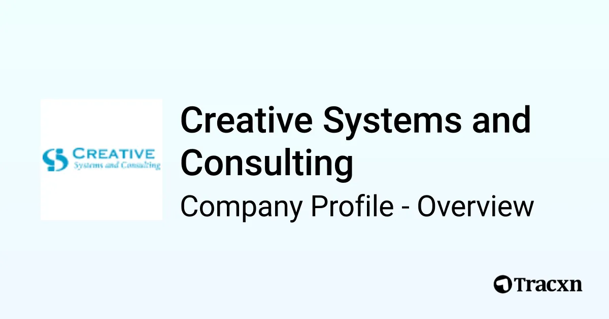 Creative Systems and Consulting - 2026 Company Profile, Team ...