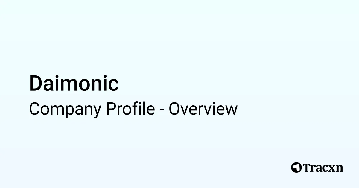 Daimonic - 2025 Company Profile & Competitors - Tracxn