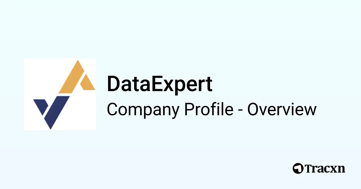 DataExpert - 2026 Company Profile, Team, Funding & Competitors - Tracxn