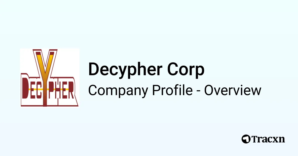 Decypher Corp - 2025 Company Profile & Competitors - Tracxn