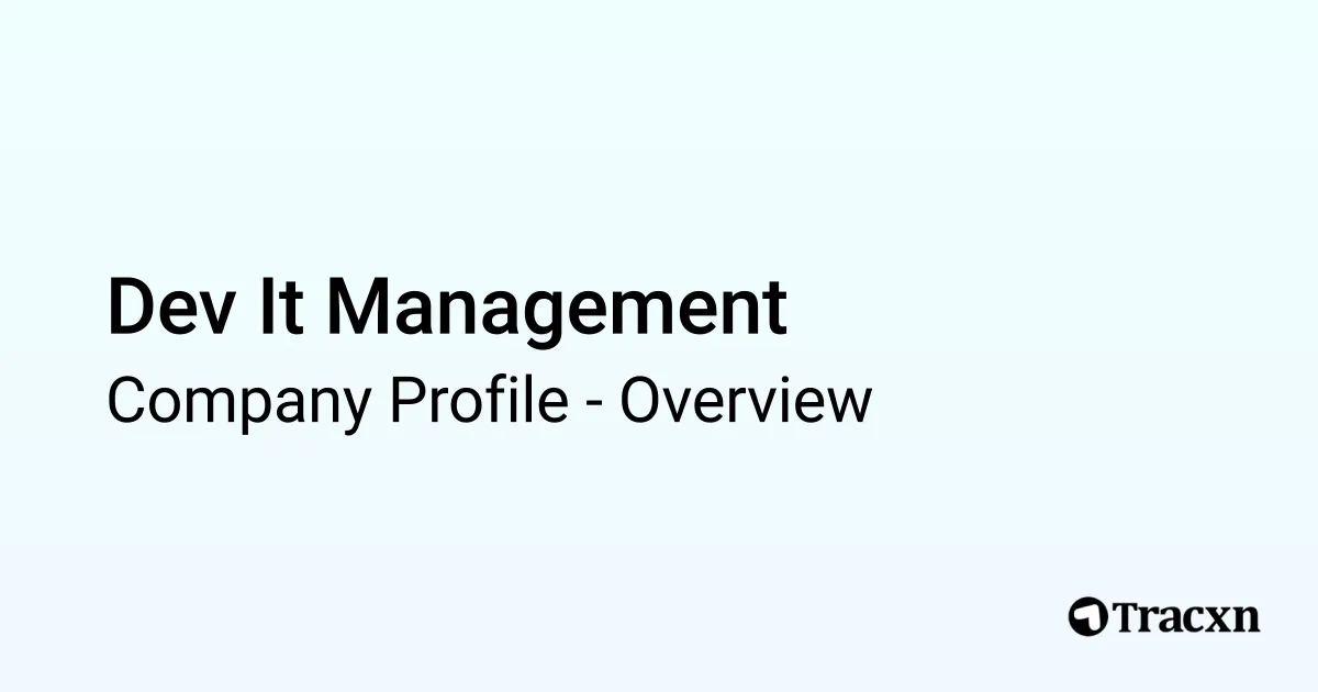 Corp Dev Components Dev It Management - 2026 Company Profile & Competitors - Tracxn