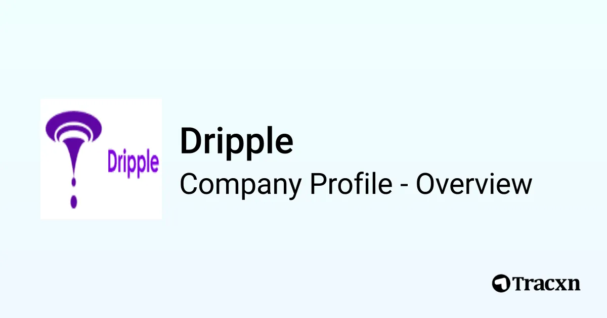 Dripple - 2025 Company Profile & Competitors - Tracxn