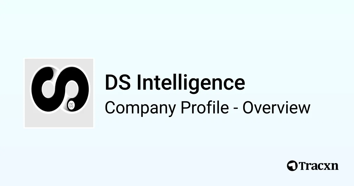 DS Intelligence - 2026 Company Profile, Team & Competitors - Tracxn