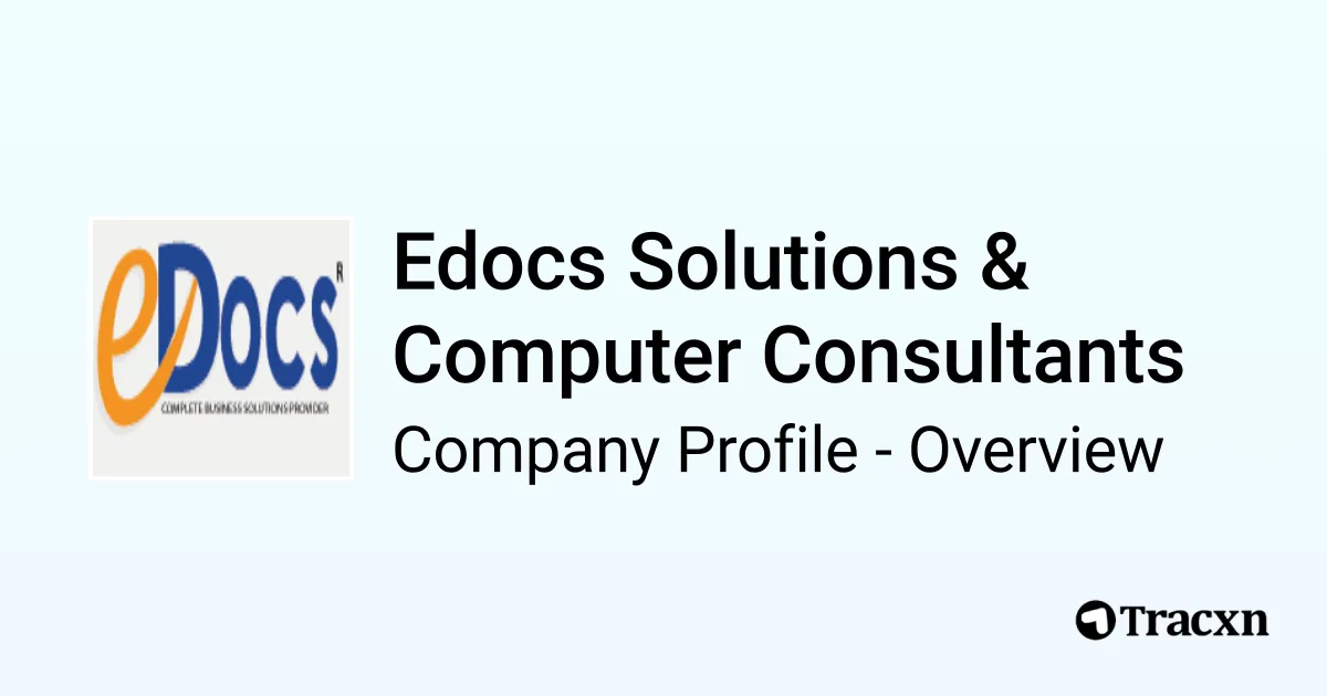 Edocs Solutions & Computer Consultants - 2026 Company Profile ...
