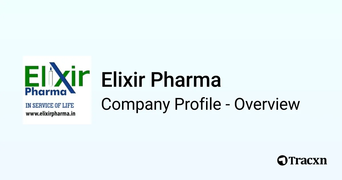 Elixir Pharma - 2026 Company Profile, Team & Competitors - Tracxn