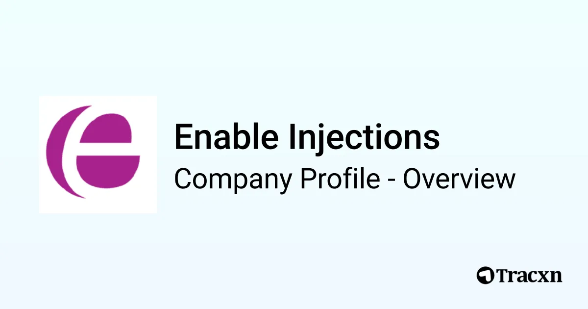 Enable Injections - 2025 Company Profile, Team, Funding & Competitors ...