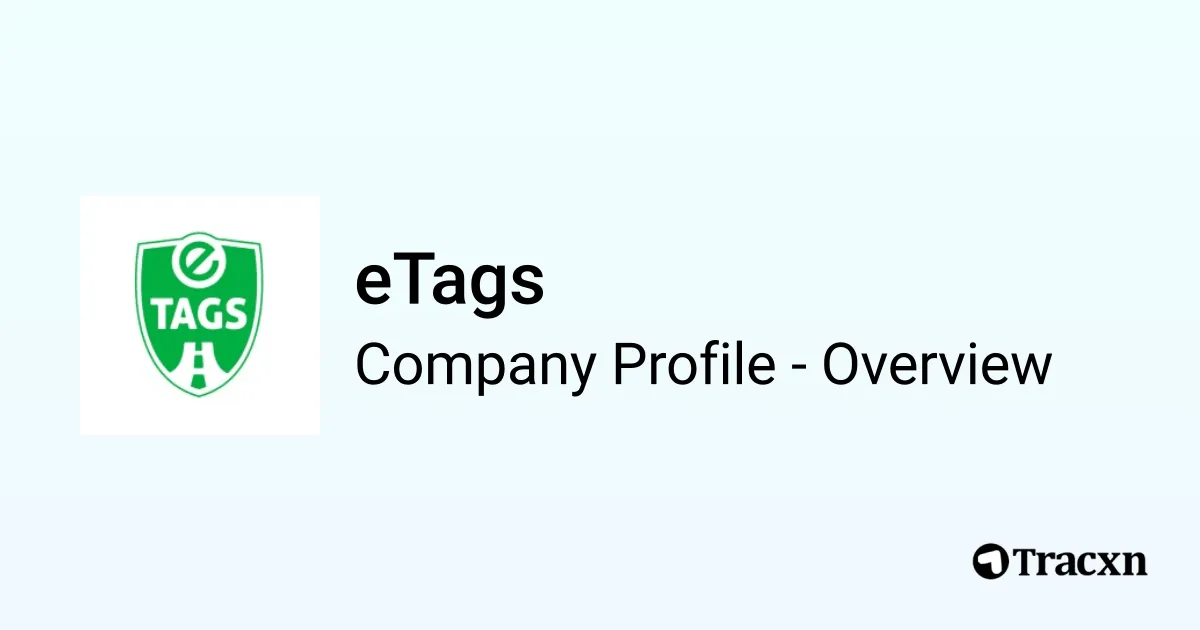 Sentores Etags eTags - 2026 Company Profile & Competitors - Tracxn