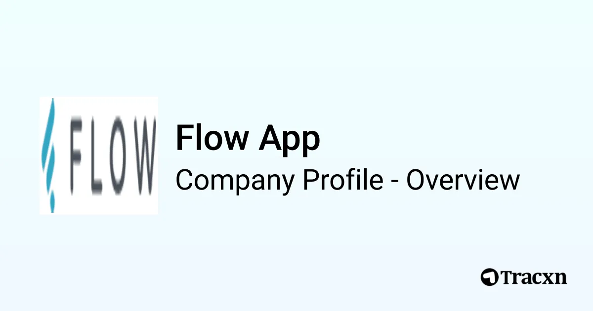 Flow App - 2026 Company Profile & Competitors - Tracxn