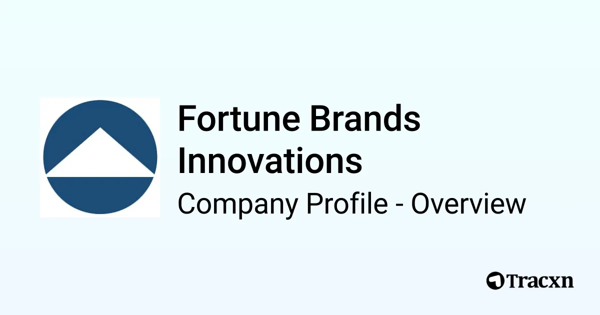 Fortune Brands Innovations - 2026 Company Profile, Competitors ...