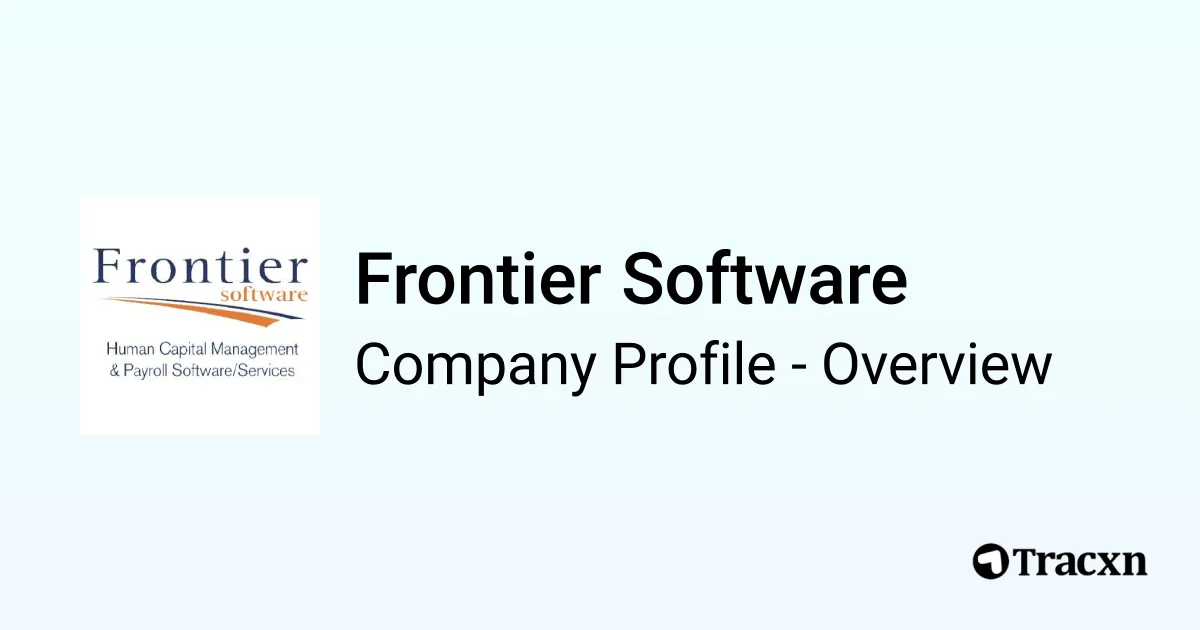 Frontier Software - 2025 Company Profile, Team & Competitors - Tracxn