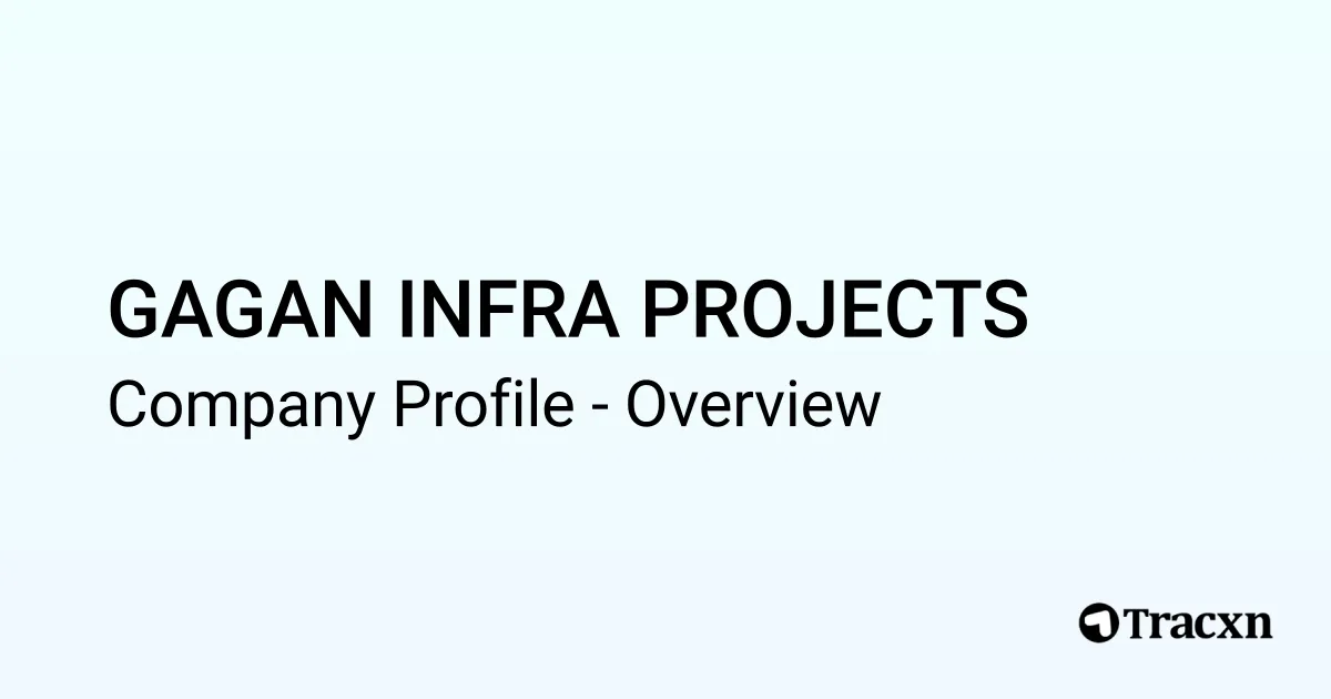 GAGAN INFRA PROJECTS - 2026 Company Profile & Competitors - Tracxn