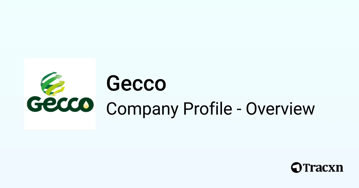 Gecco - 2026 Company Profile, Team, Funding & Competitors - Tracxn