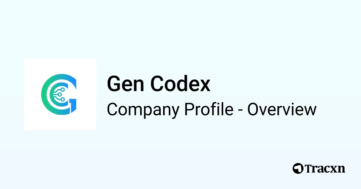 Gen Codex - 2026 Company Profile & Competitors - Tracxn