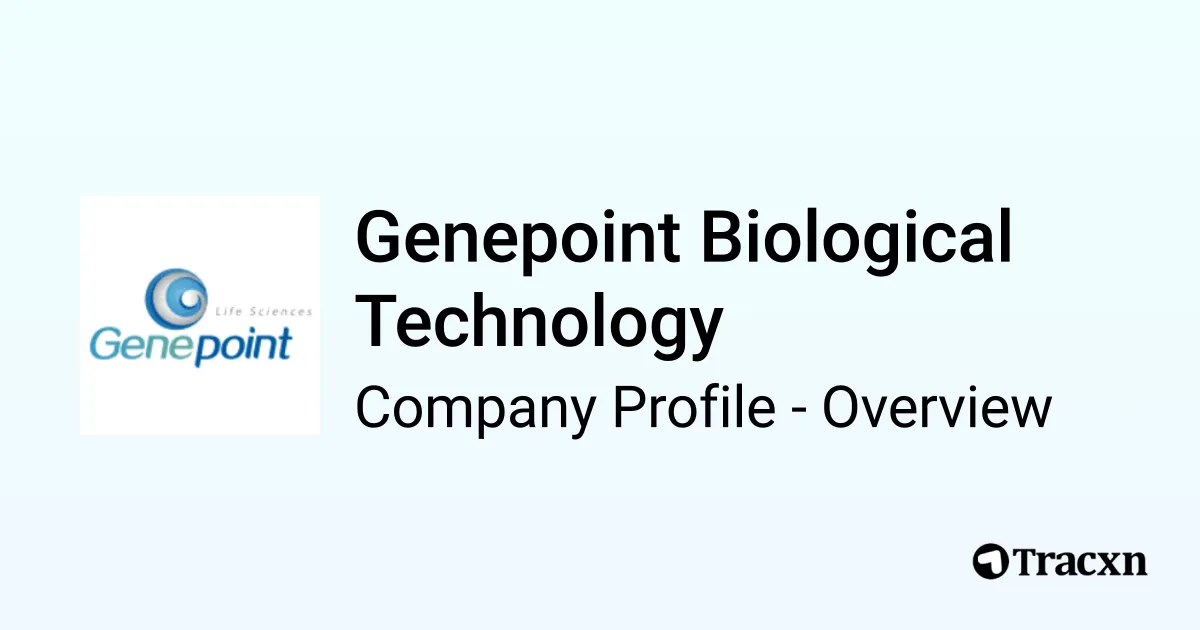 Gen Point Genepoint Biological Technology - 2026 Company Profile, Team, Funding ...