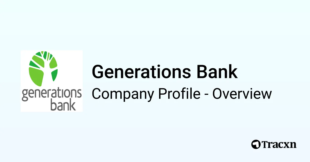Generations Bank - 2025 Company Profile & Competitors - Tracxn