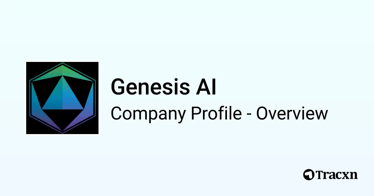 Genesis AI - 2025 Company Profile & Competitors - Tracxn