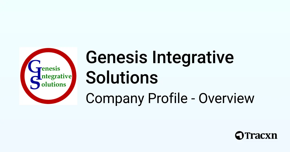 Genesis Integrative Solutions - 2026 Company Profile & Competitors - Tracxn