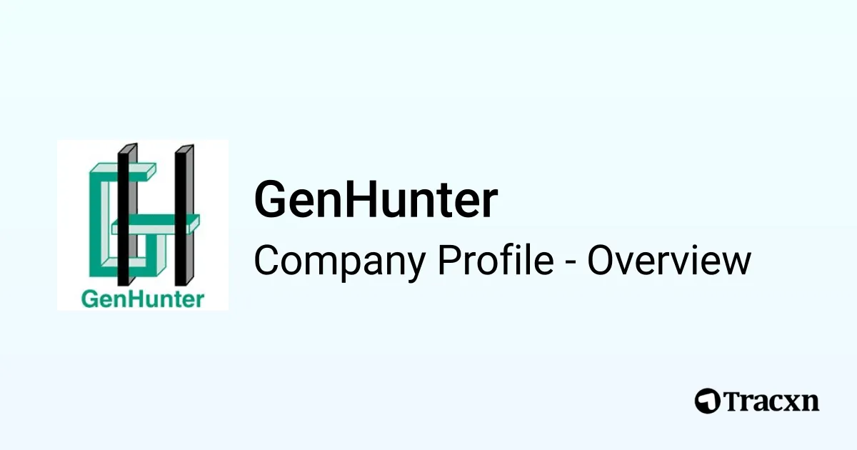 GenHunter - 2026 Company Profile, Team, Funding & Competitors - Tracxn