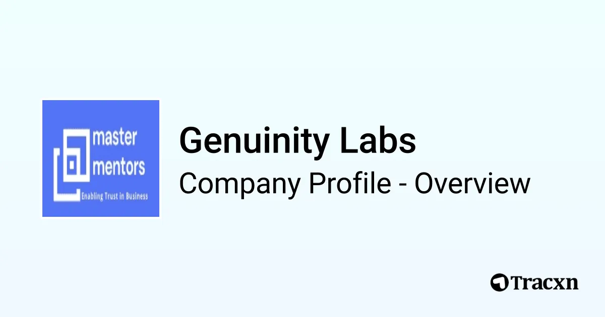 Genuinity Labs - 2026 Company Profile & Competitors - Tracxn