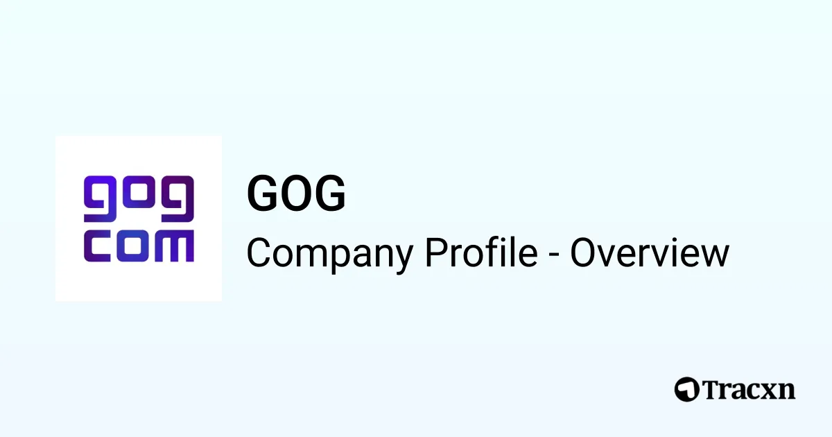 GOG 2026 Company Profile Team Competitors Tracxn Gog Overview