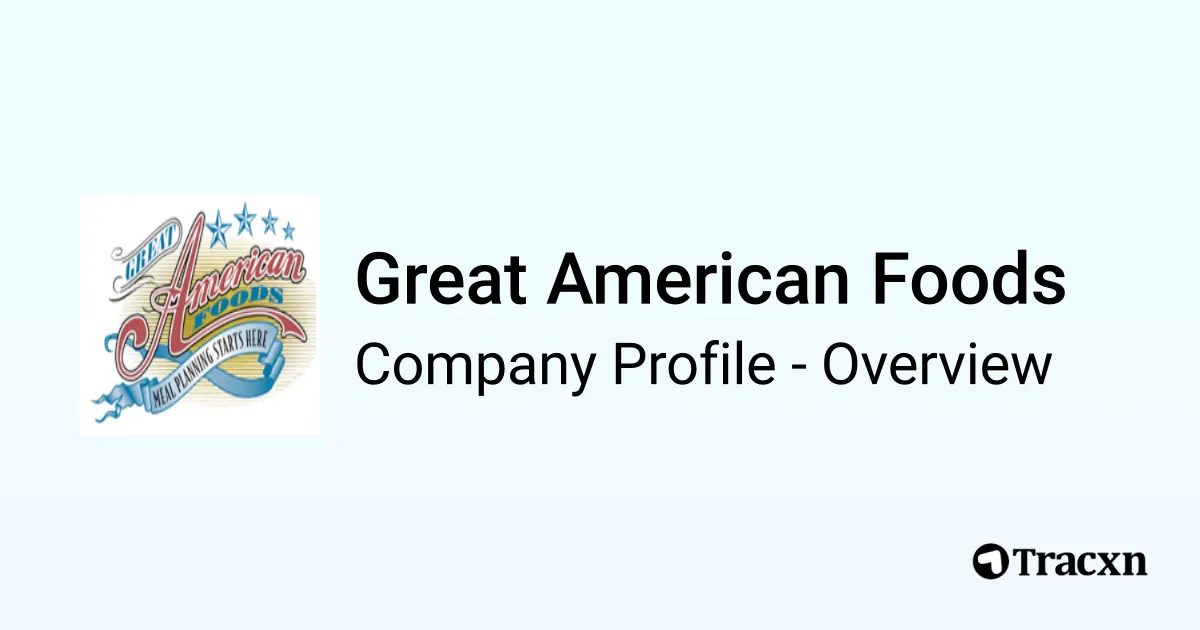 Great American Foods Company Profile Tracxn