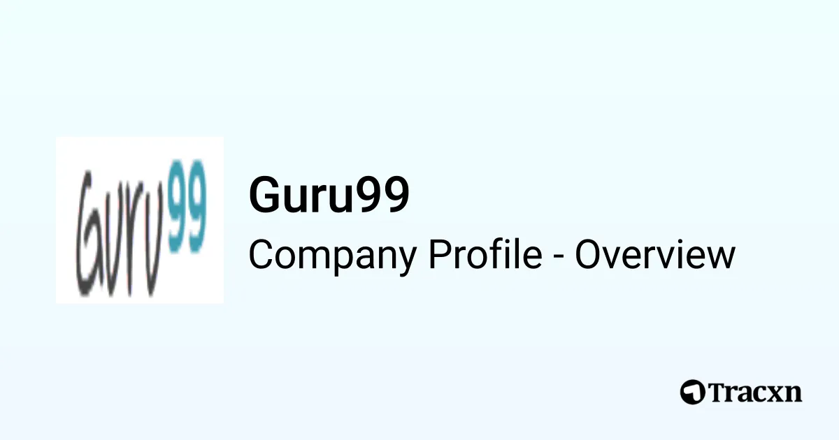 Guru99 - 2026 Company Profile, Team, Competitors & Financials - Tracxn