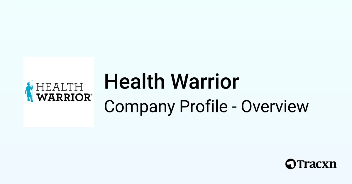 Health Warrior - 2026 Company Profile, Team, Funding & Competitors - Tracxn