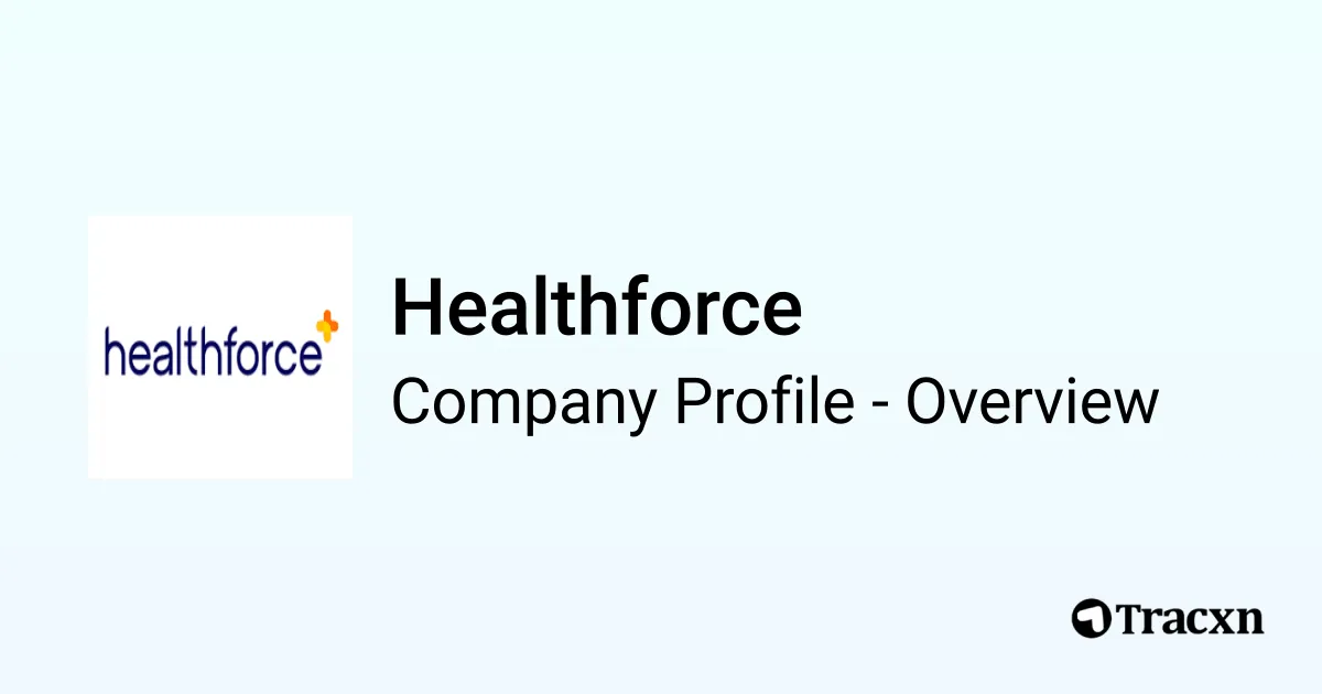 Healthforce - 2026 Company Profile, Funding & Competitors - Tracxn