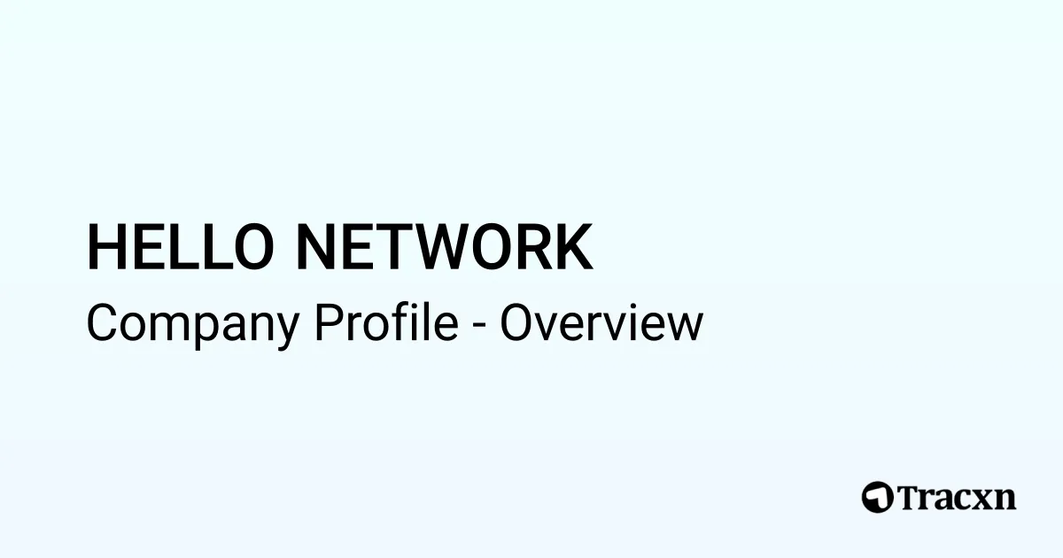 HELLO NETWORK - 2026 Company Profile & Competitors - Tracxn