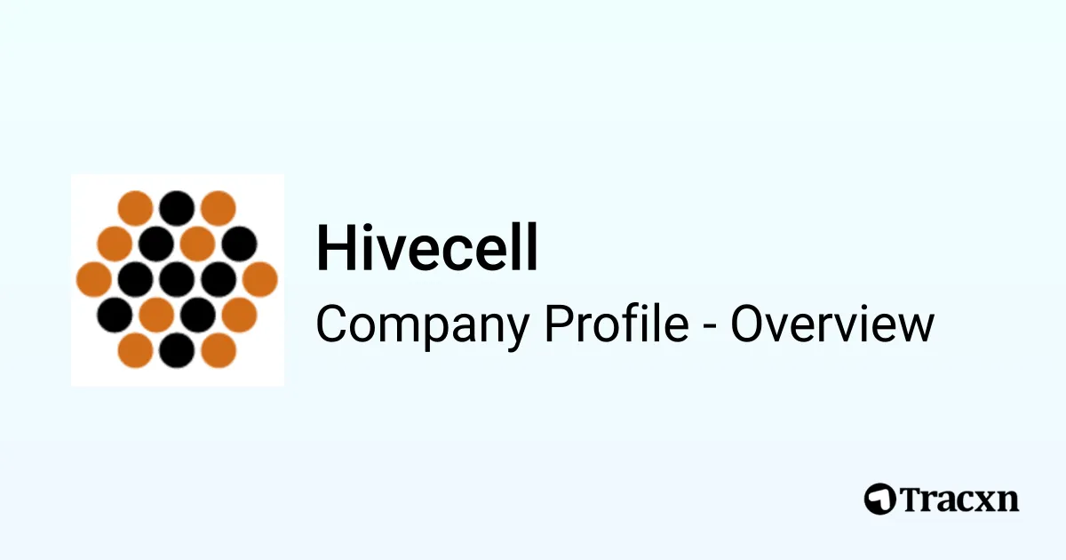 Hivecell Hivecell - 2025 Company Profile, Team, Funding & Competitors - Tracxn