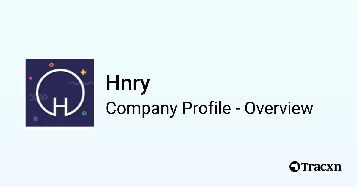 Hnry - 2026 Company Profile, Team, Funding & Competitors - Tracxn