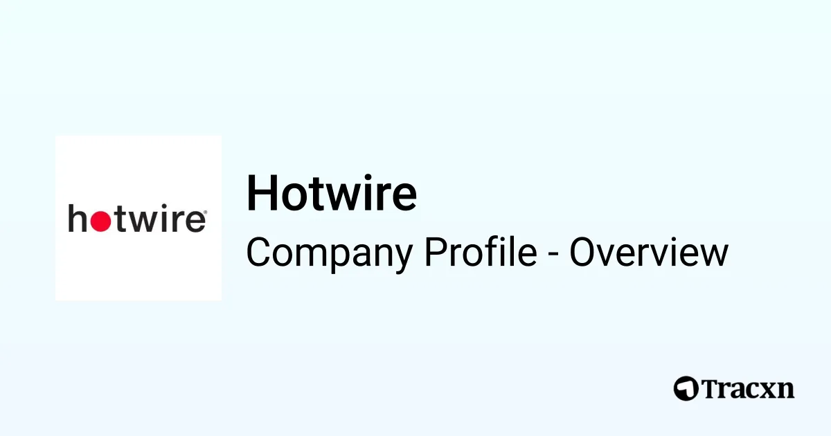 Hotwire - 2026 Company Profile, Team, Funding & Competitors - Tracxn