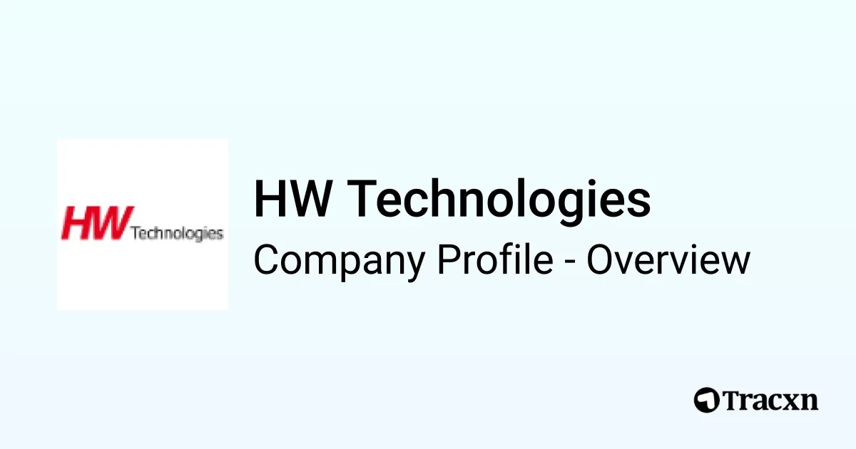 HW Technologies - 2026 Company Profile & Competitors - Tracxn