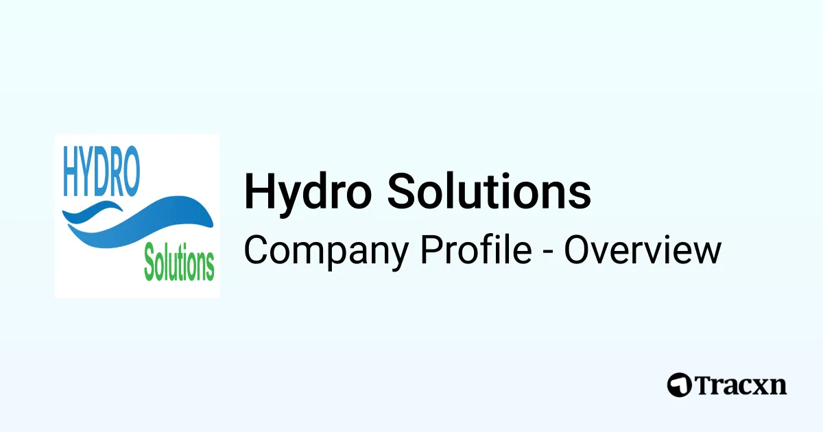 Hydro Solutions - 2026 Company Profile & Competitors - Tracxn