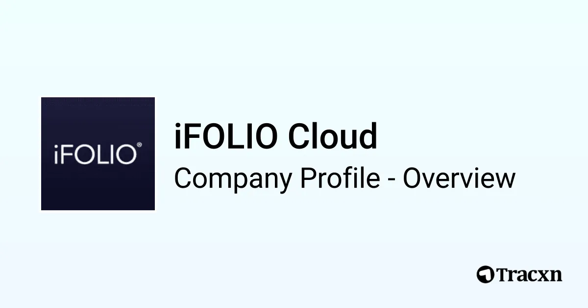 iFOLIO Cloud - 2026 Company Profile, Team, Funding & Competitors - Tracxn