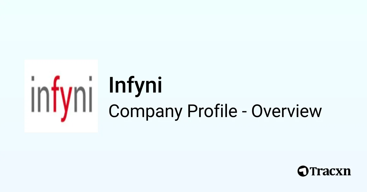 Infyni - 2026 Company Profile, Team, Competitors & Financials - Tracxn