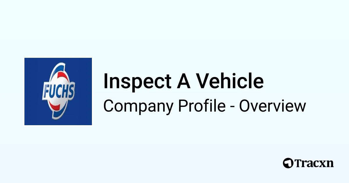 Inspect A Vehicle - 2026 Company Profile & Competitors - Tracxn