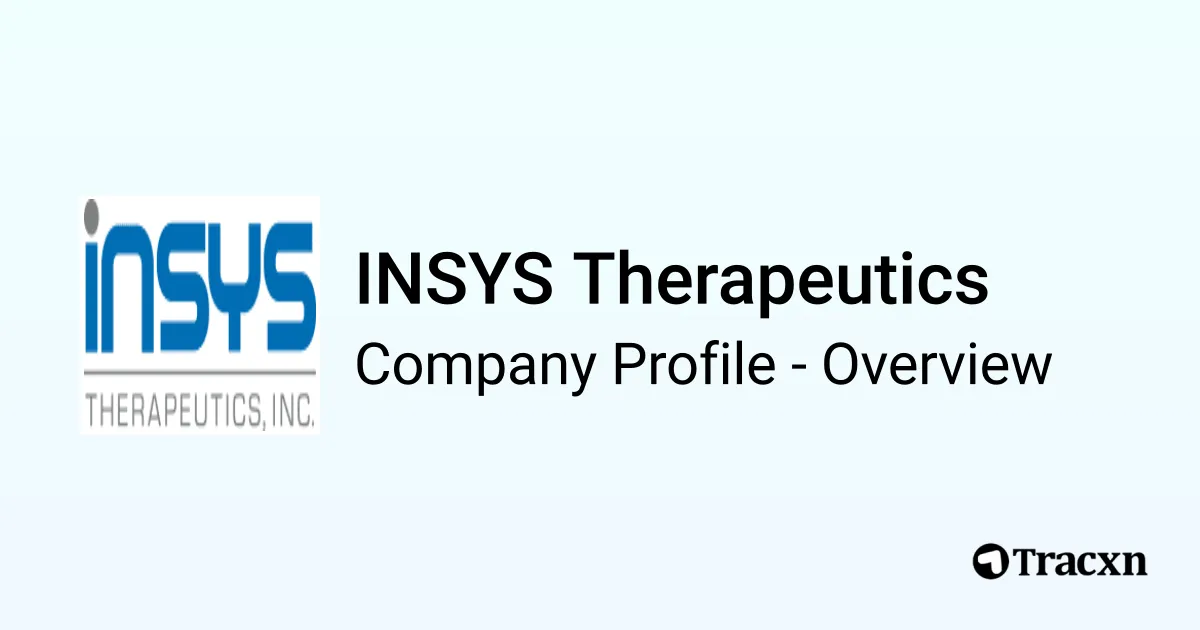 Insys T INSYS Therapeutics - 2026 Company Profile & Funding - Tracxn